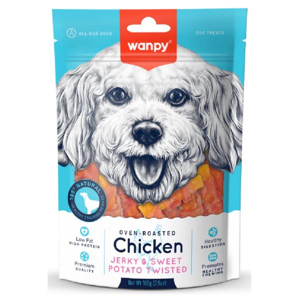 וונפי Wanpy מקלוני עוף ובטטה - 100 גרם