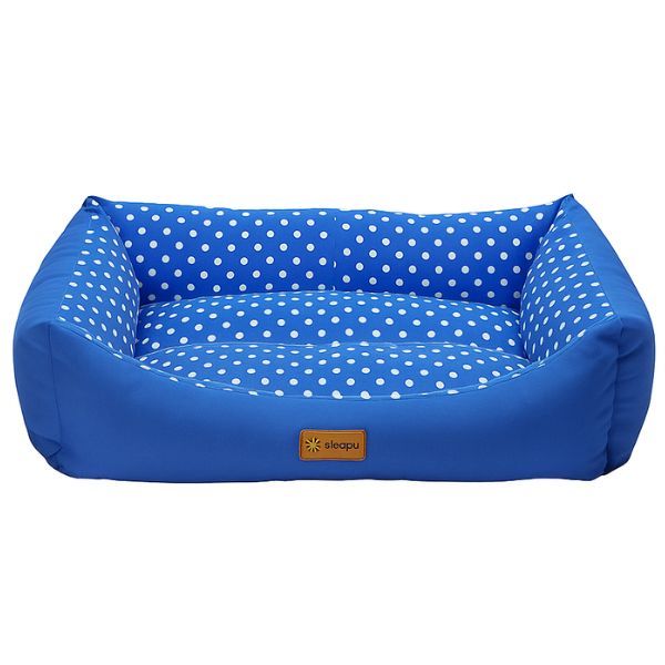 דובקס מיטה XL כחולה נקודות נגד מים - 110X80X22 ס"מ