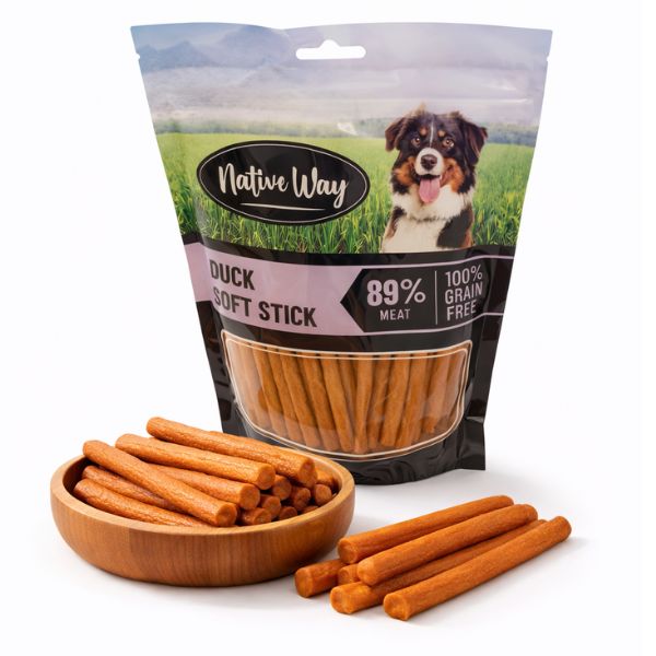 פטס פרוג'קט מקלות אריזת חסכון 500 גרם - ברווז