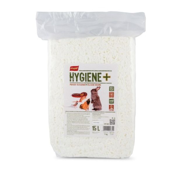 מצע אקולוגי מנייר 15 ליטר למכרסמים Vitapol