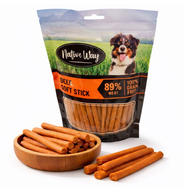 פטס פרוג'קט מקלות אריזת חסכון 500 גרם - בקר