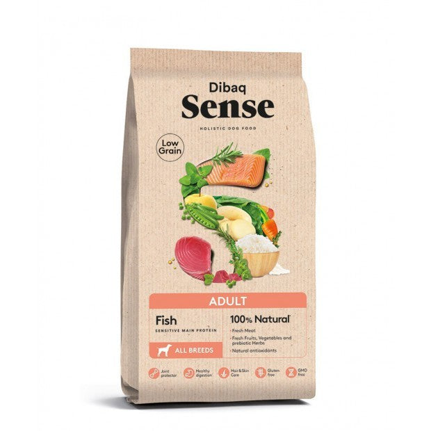 דיבאק סנס מופחת דגנים סלמון 12 ק"ג - Low grain adult salmon