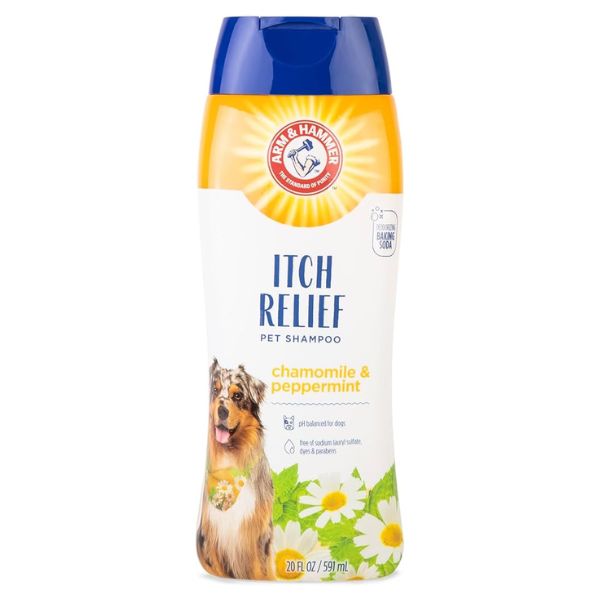Arm & Hammer שמפו מרגיע לכלבים נגד גירודים קמומיל ונענע - 591 מ"ל