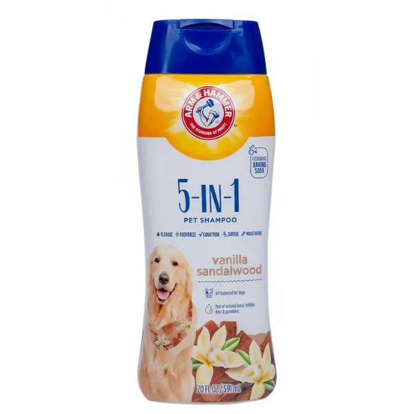 שמפו וניל ועץ אלגום - 590 מ"ל Arm & Hammer