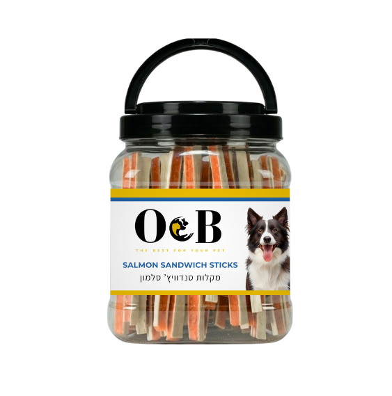 O&B מקלות סנדוויץ' ברווז צנצנת - 400 גרם
