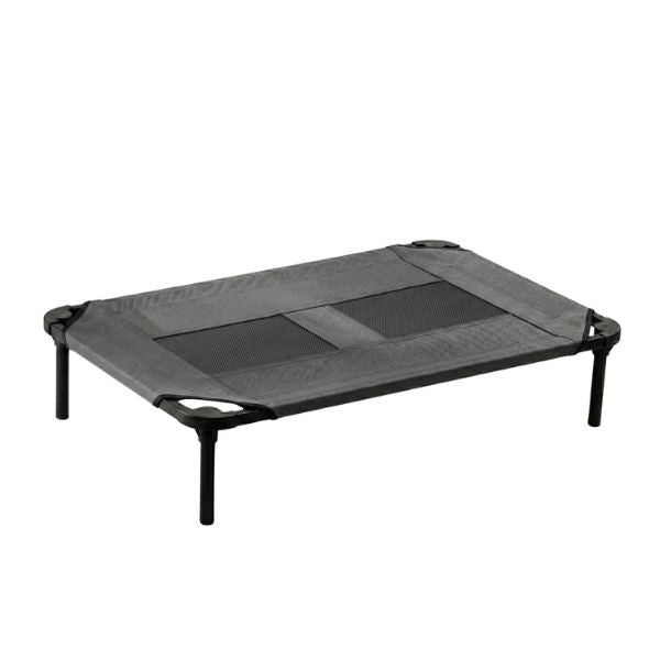 מיטה מוגבהת dogslife Secret טרמפולינה - אפור בינוני 90X57 ס"מ