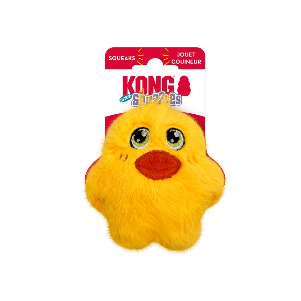 קונג Snuzzle - בובת ברווז מיני לכלבים קטנים