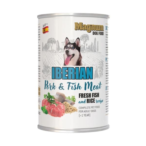 מגנום מזון רטוב בשימורים איבריקו ודגים - 400 גרם