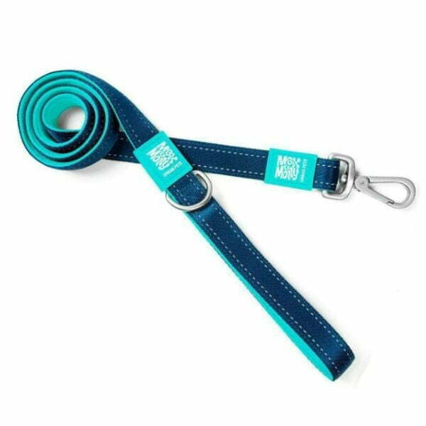 מקס אנד מולי רצועה מרופדת - כחול מטריקס