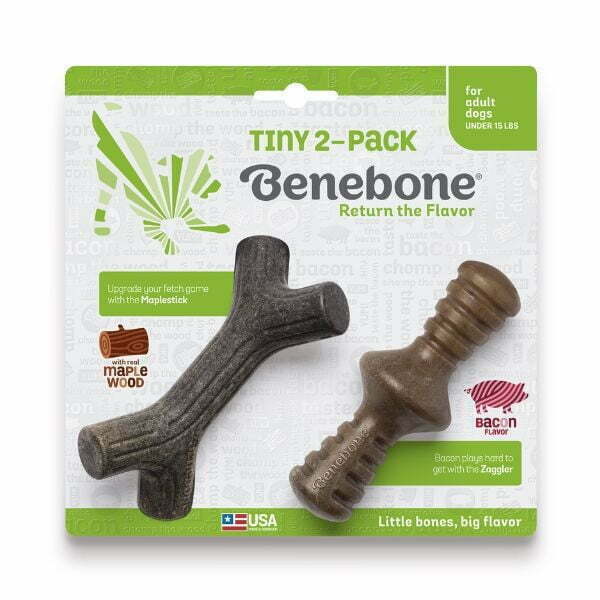 בנבון צעצוע לעיסה לכלבים זעירים - 2 יח' זגלר ומייפל