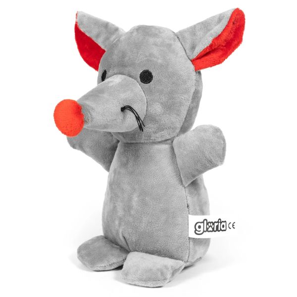 גלוריה פטס בובת גישוש והחבאת חטיפים - עכבר גדול