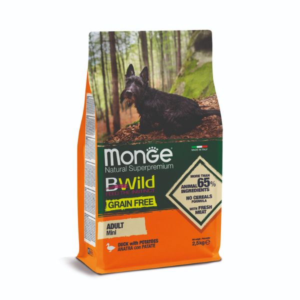 מונג בי ווילד מיני אדולט ברווז תפו"א 2.5 ק"ג