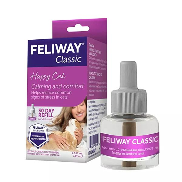 Feliway מילוי לדיפיוזר מפיץ פורומונים לחתול - 48 מ"ל