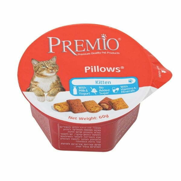 חטיף לחתולים פרמיו כריות לגורים Premio - 60 גרם