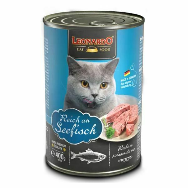 לאונרדו מעדן שימורים דגים לחתולים - 400 גרם