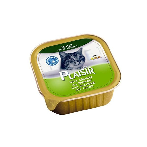 פלסיר מעדן פטה עם סלמון 100 גרם לחתולים
