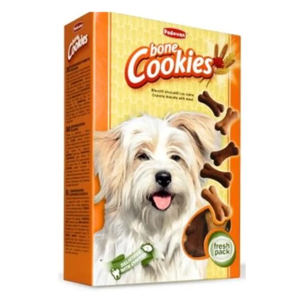 פאדובן ביסקוויט בצורת עצמות אריזת חסכון - 400 גרם