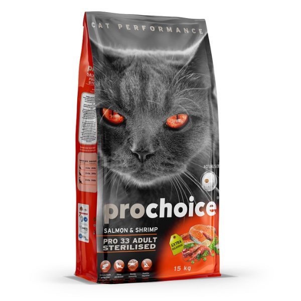 פרוצ'וייס סלמון ושרימפס - 15 ק"ג