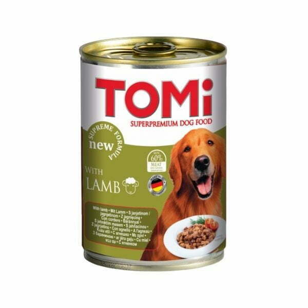 טומי לכלבים שימורים חתיכות ברוטב - 400 גרם