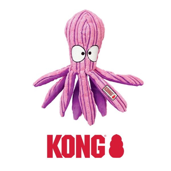 קונג Cuteseas לחתולים מועשר קטניפ - תמנון