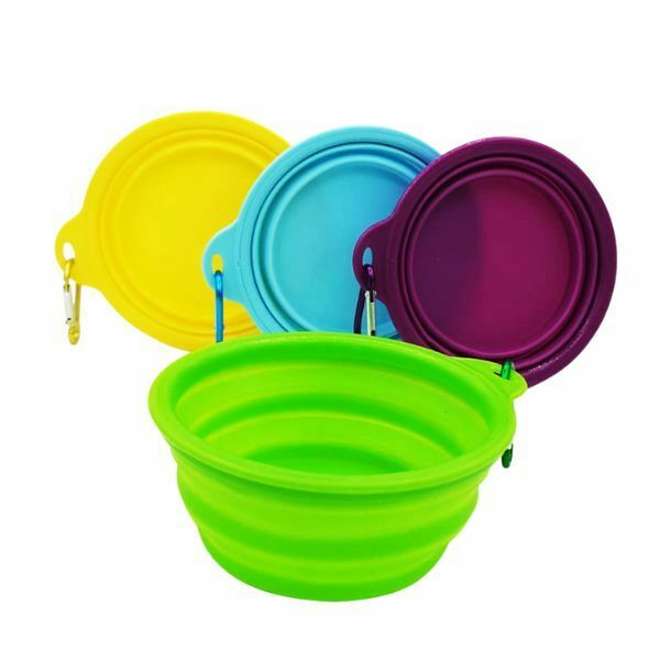 קערת סיליקון מתקפלת לטיולים 16.5 ס"מ