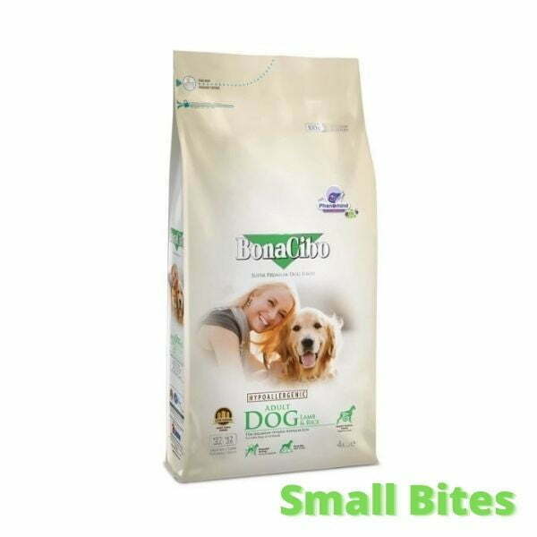 בונה סיבו גזע קטן היפואלרגני כבש ואורז 4 ק"ג