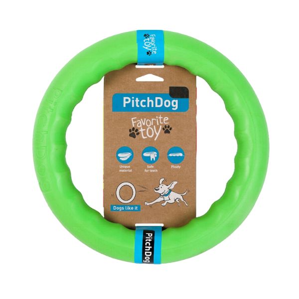 Pitch dog טבעת משחק ואימון לכלבים 20 ס"מ - מגוון צבעים