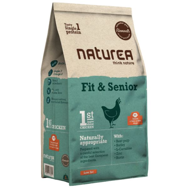 נטוראה אלמנטס Elements עוף סניור / לייט - 12 ק"ג