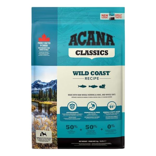 אקאנה קלאסיק דגים ווילד קוסט - 14.5 קג