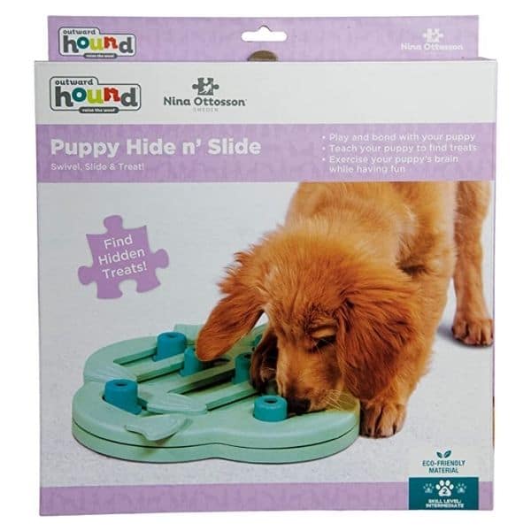 Nina Ottosson - פאפי הייד אנד סלייד פאזל חשיבה לגורים רמה 2