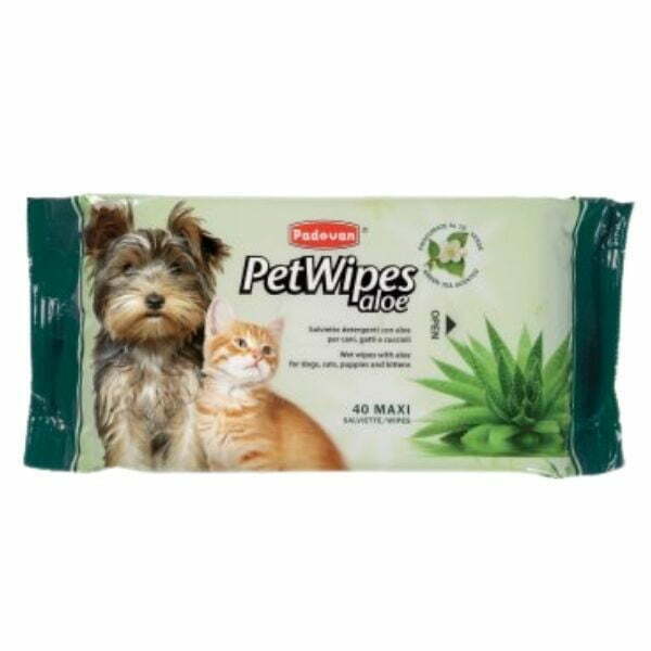 מגבונים בניחוח אלוורה ותה ירוק היפואלרגני פאדובן