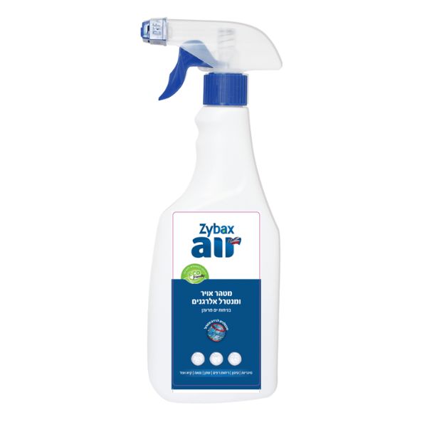 זייבקס אין שתן מנרטל אלרגנים ומטהר אוויר אורגני בניחוח ים מרענן - 500 מ"ל