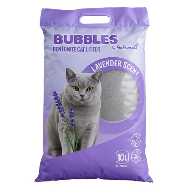 באבלס Pets Project חול לחתולים מתגבש לוונדר  - 10 ליטר