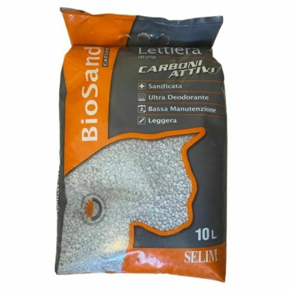 ביוסנד חול פחם לחתולים - Biosand Carbon Active