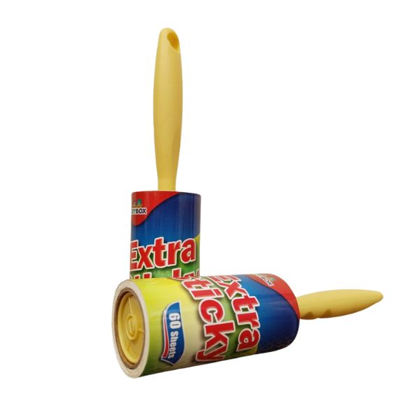 רולר דביק איכותי במיוחד לניקוי שיער - 60 דפים