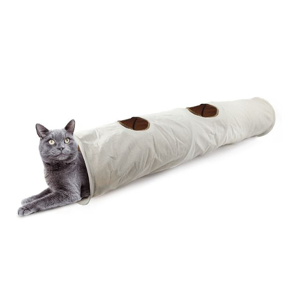 מנהרה איכותית לחתולים 140 ס"מ AFP