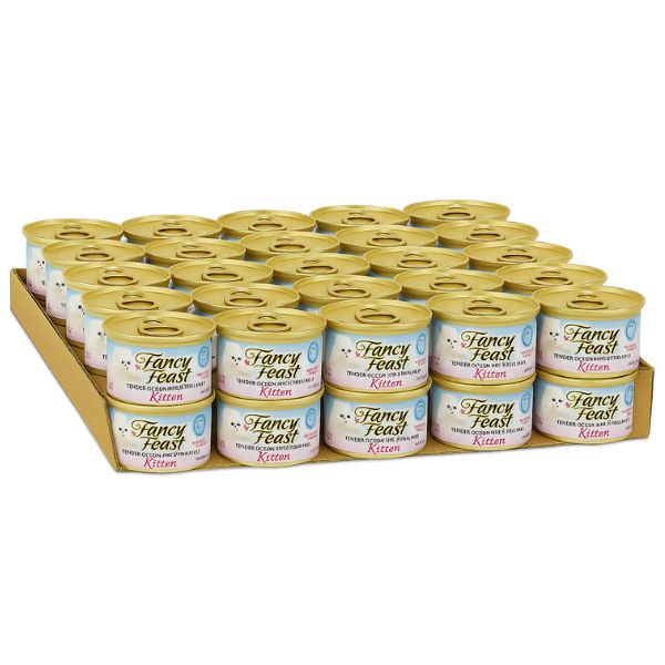 מגש פנסי פיסט מעדן פטה דגי אוקינוס לגורים 85 גרם - 24 יחידות