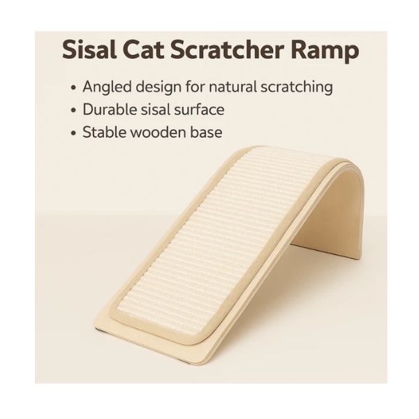 מתקן גירוד מגלשה לחתולים