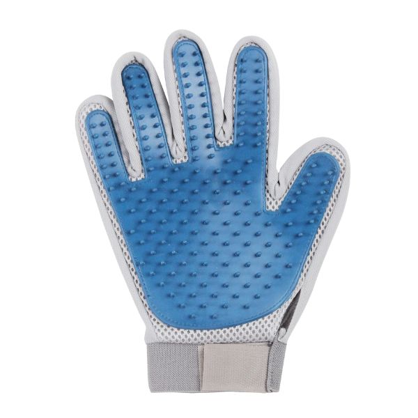 כפפה איכותית פונקציונלית להברשת כלבים וחתולים Pawise