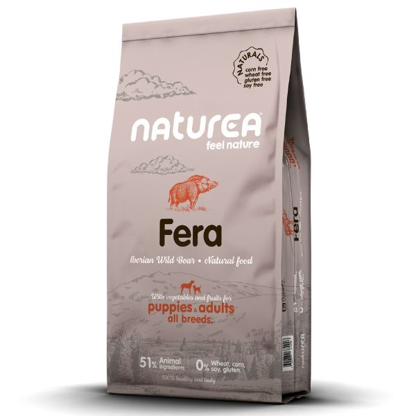 נטוראה חזיר בר 100% רכיבים טבעיים - 12 ק"ג