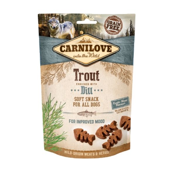 קרנילאב חטיף עדין לכלבים פורל ושמיר - 200 גרם