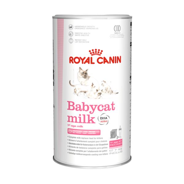 רויאל קנין Baby Cat Milk סט תחליף חלב לגורי חתולים - 300 גרם