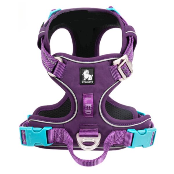 רתמה מלאה מרופדת טרו לאב True Love *דגם משופר* סגול- XL