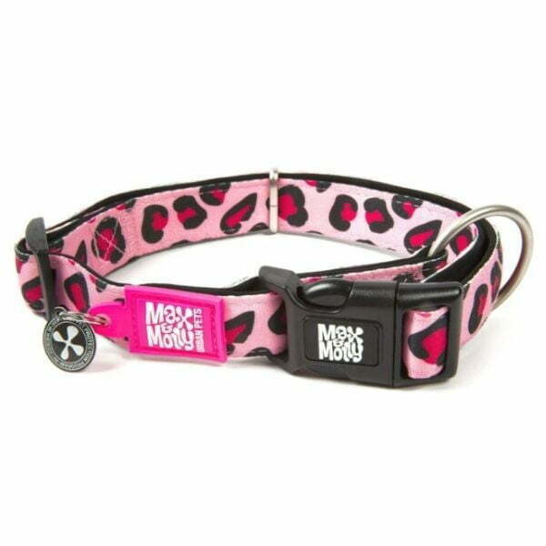 מקס אנד מולי קולר מרופד - מנומר ורוד