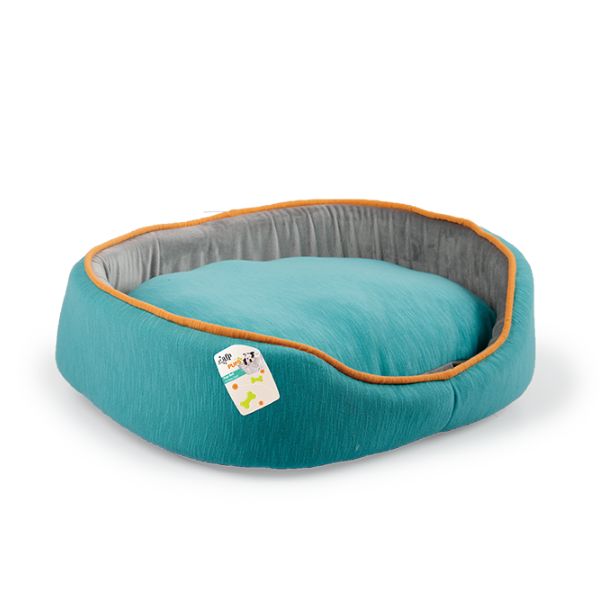 מיטה מעוצבת לכלבים קטנים, גורים וחתולים AFP - טורקיז
