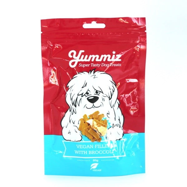 יאמיז לכלב פילה טבעוני עם ברוקולי 80 גרם