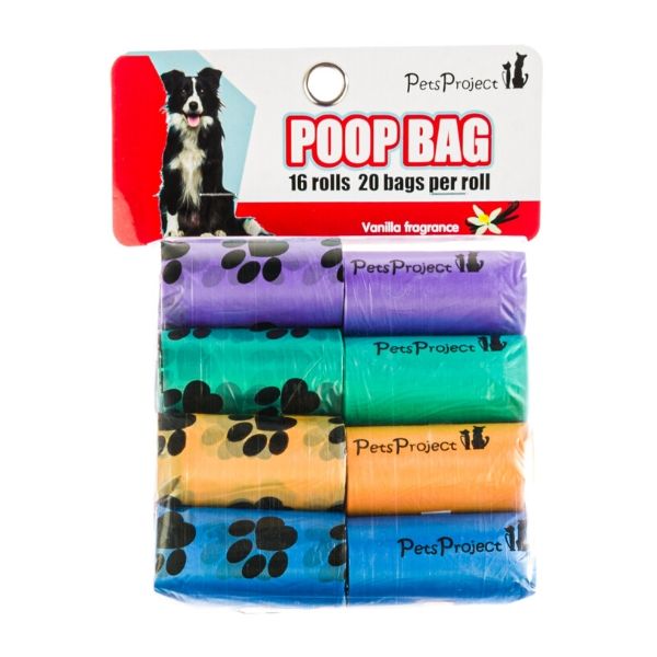 פטס פרוג'קט שקי קקי בריח וניל - 16 גלילים