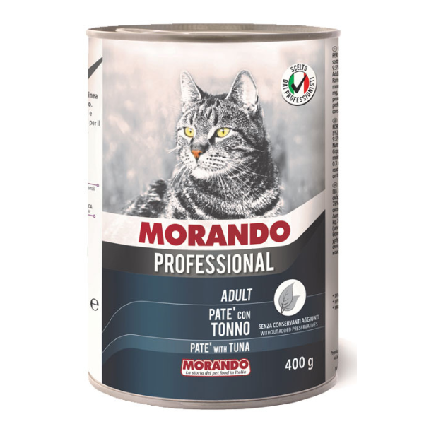 שימורים לחתול,Morando Professional, פטה טונה 400 גר'