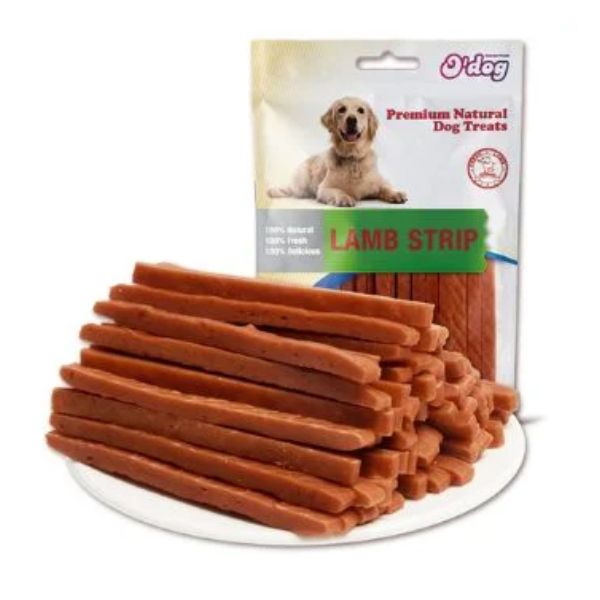 או דוג O'Dog חטיף רצועות כבש - 100 גרם