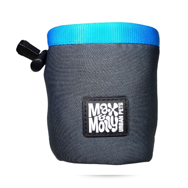 מקס &amp; מולי פאוץ' לחטיפי אילוף צבע כחול MAX &amp; MOLLY